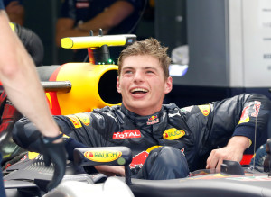 Formula One - F1 - Malaysia Grand Prix - Sepang, Malaysia- 30/9/16 Red Bull's Max Verstappen of the Netherlands gets out of his car after second practice. REUTERS/Edgar Su