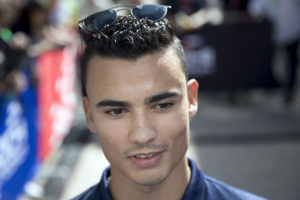 Sauber Formula One driver Pascal Wehrlein of Germany speaks with press at the 'Sochi Autodrom' Formula One circuit, in Sochi, Russia, Thursday, April 27, 2017. The Russian Formula One Grand Prix will be held on Sunday April 30. (AP Photo/Pavel Golovkin)