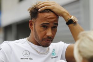 Mercedes driver Lewis Hamilton of Britain prepares for the second free practice at the Formula One Grand Prix at the Monaco racetrack in Monaco, Thursday, May 25, 2017. The Formula one race will be held on Sunday. (AP Photo/Frank Augstein)