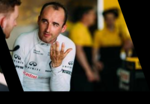 Robert Kubica porträtt.