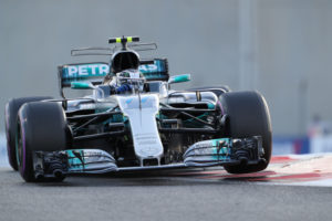 Formula One - F1 - Abu Dhabi Grand Prix - Yas Marina Circuit, Abu Dhabi, United Arab Emirates - November 25, 2017. Mercedes' Formula One driver Valtteri Bottas of Finland drives during the qualifying session. REUTERS/Hamad I Mohammed