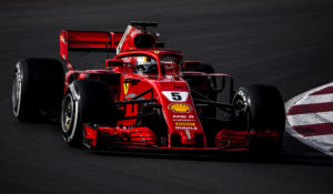 BARCELONA 2018-03-08SPORTTestvecka 2, Formel 1, Barcelona, Dag3Sebatian Vettel FerrariBILD: Stefan Jerrevång / 2800