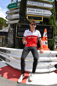 Charles Leclerc (MON) Alfa Romeo Sauber F1 Team at Formula One World Championship, Rd6, Monaco Grand Prix, Preparations, Monte-Carlo, Monaco, Wednesday 23 May 2018.
