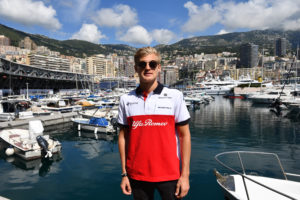 Marcus Ericsson (SWE) Alfa Romeo Sauber F1 Team at Formula One World Championship, Rd6, Monaco Grand Prix, Preparations, Monte-Carlo, Monaco, Wednesday 23 May 2018.