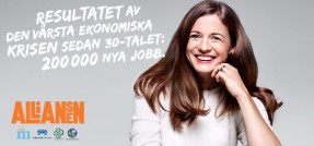 Alliansens kampanj.