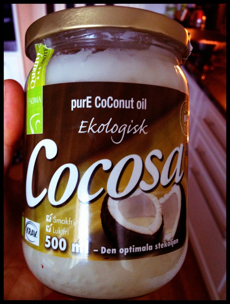 steka med kokosolja steka med kokosolja