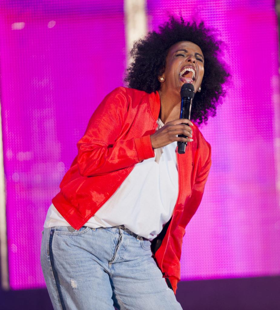 Marika Carlsson på Diggiloo 2018 Foto: Rickard Nilsson
