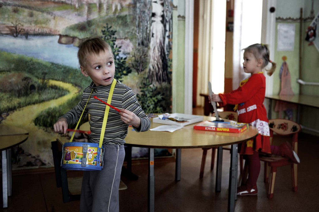En resa i Putins rike; Mitjurinsk Barnhemmet i Mitjurinsk Foto Urban Andersson