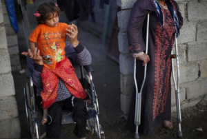 Över 120 000 har dött och än fler skadats allvarligt hittills under kriget i Syrien. Foto: UNHCR.