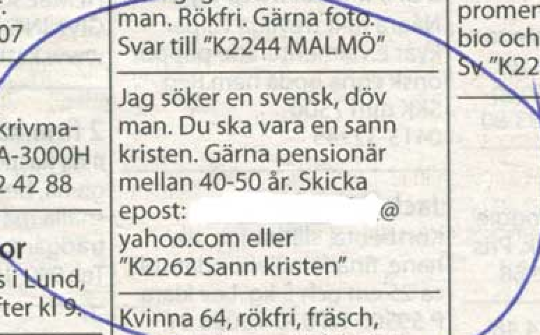 Alaska vuxna kontaktannonser