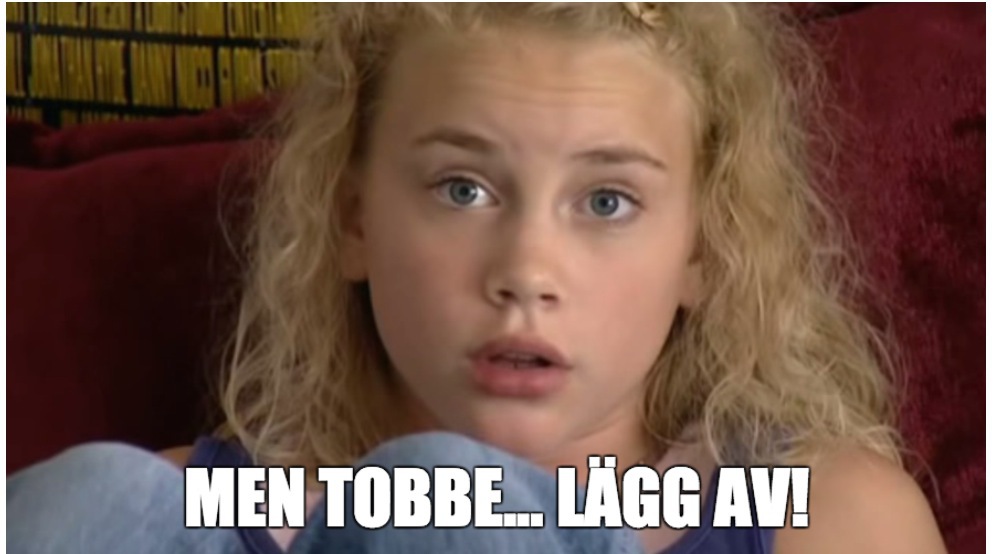 Tobbe Från Eva Och Adam