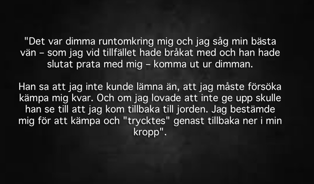 vad skriver man när någon gått bort