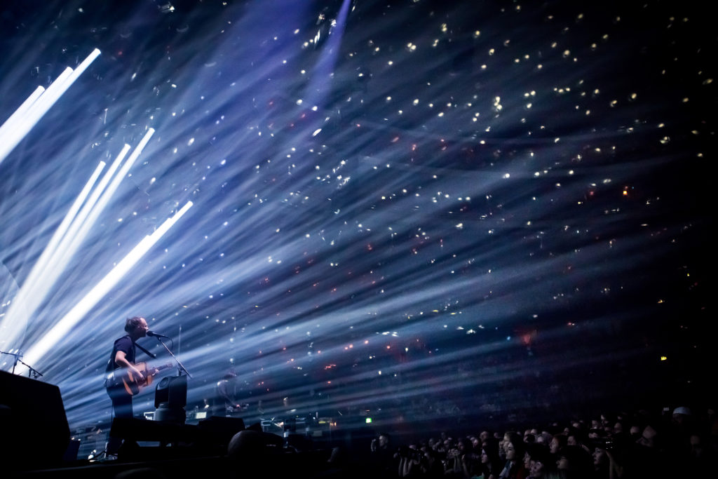 Radiohead spelar i Globen. 2017-06-09. Foto: Elin Bryngelsson Lidestedt/Rockfoto