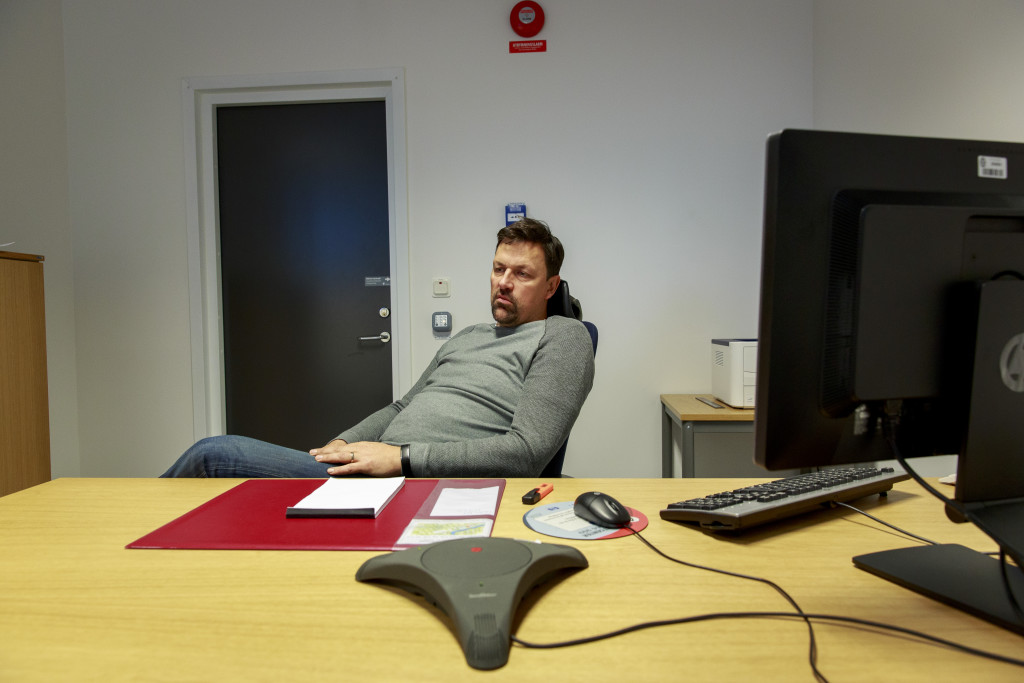 ©fotograf krister hansson malm 20151207 polishuset p rosengrd malm. p bild gran holmgren poliskommissarie