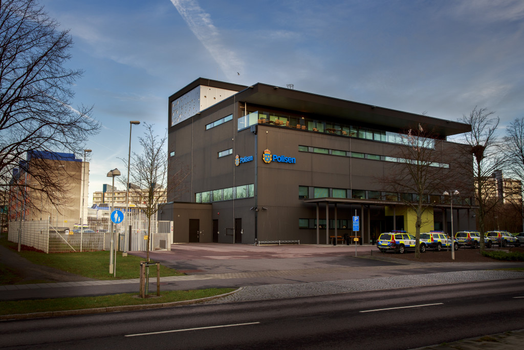 ©fotograf krister hansson malm 20151207 polishuset p rosengrd malm. p bild gran holmgren poliskommissarie