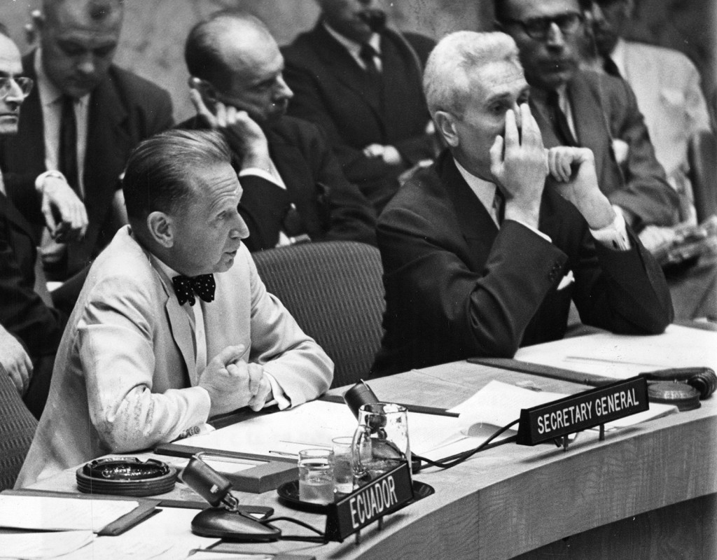 Dag Hammarskjöld var generalsekreterare i FN från 1953 till hans död 1961.