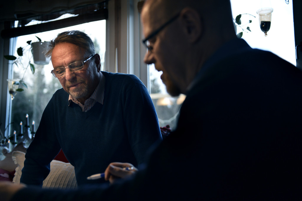 foto : stemat : mordet p olof palme. pensionerade polisen kjell stling. kjell var frst p mordplatsen.