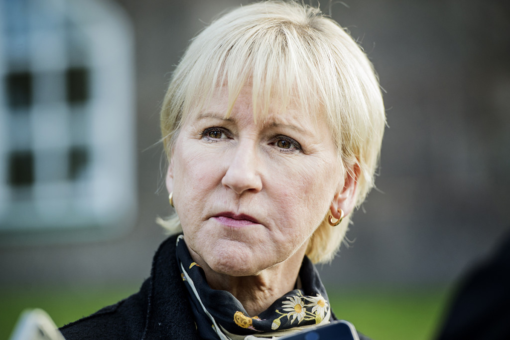 Internationell nedrustning är en av profilfrågorna för utrikesminister Margot Wallström (S).