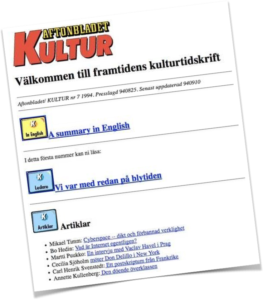 Första AB-sajten