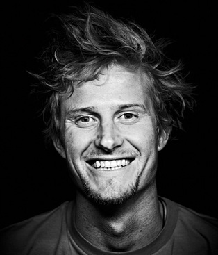 Cory Richards före lavinen.