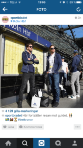 Sporten, instagram