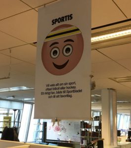 Sportis-banderoll