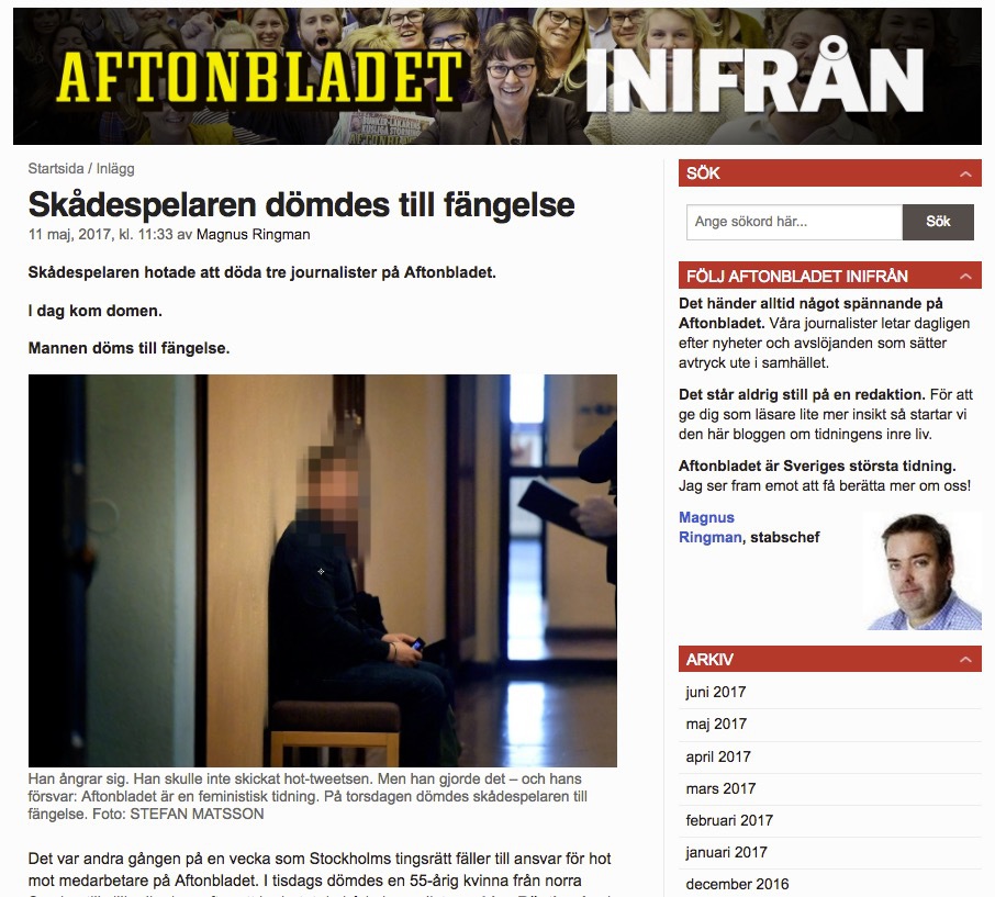 Faximile skådespelaren