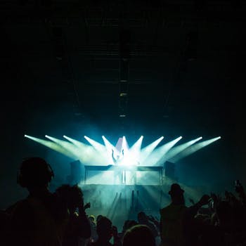 Super-dj:n Calvin Harris återfinns givetvis på topplistan över världens mest spelade träningslåtar. Här med låten "This is what you came for".