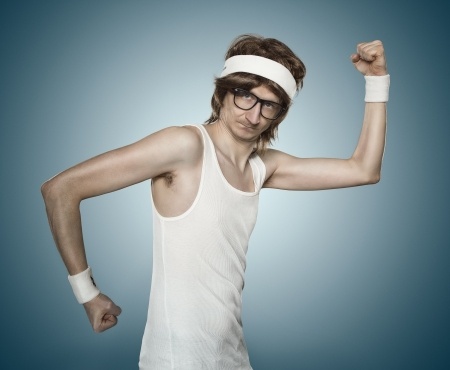 Username: Mr.Biceps666. Ibland överensstämmer inte nätet med verkligheten. Punkt.