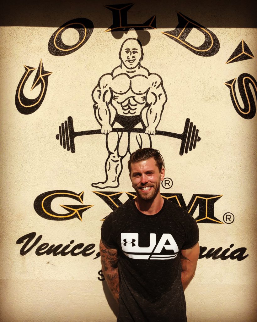 Gymmens gym! Golds Gym i Venice beach är så ikoniskt att håret på armarna stod rakt upp.