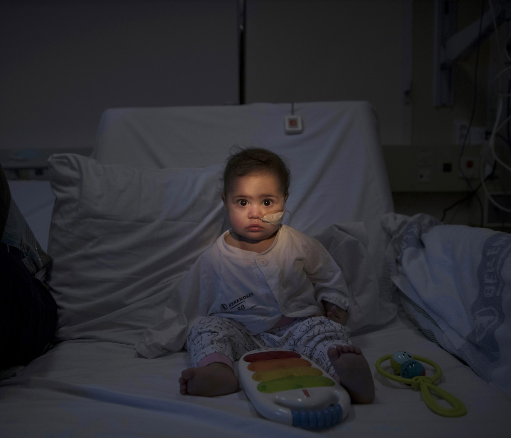 Bildreportage om barncancer.
Mariam Hewa, 11mn.
Leukemi ALL