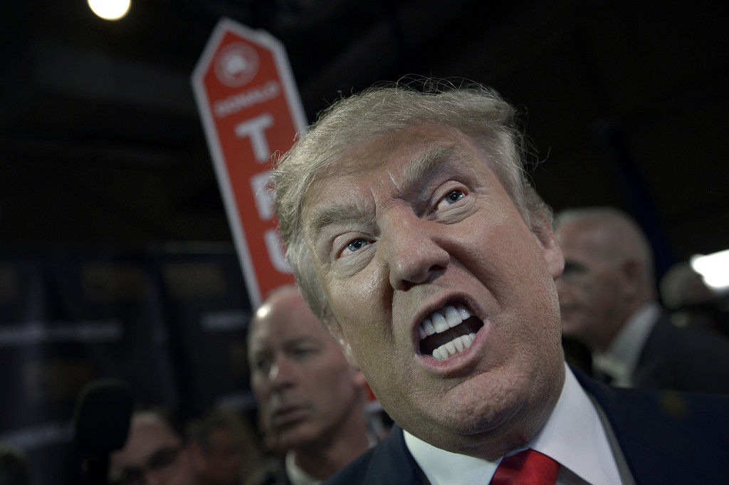 val i usa. donald trump, affärsman usa, talar vid south carolina tea party. talarpose