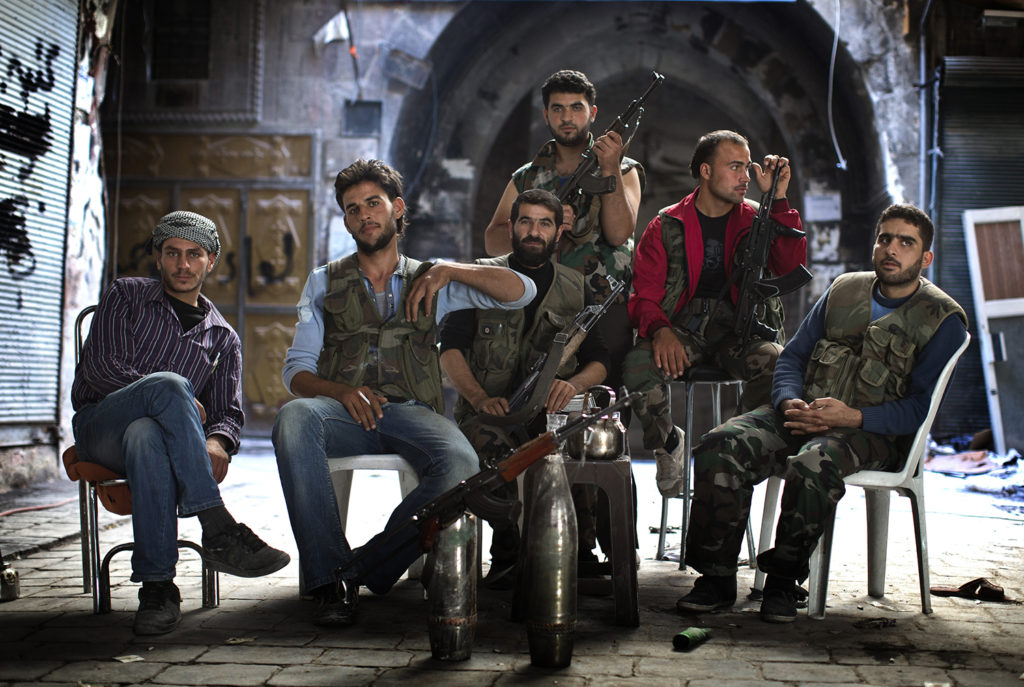 inbördeskriget i syrien. fsa - free syrian army