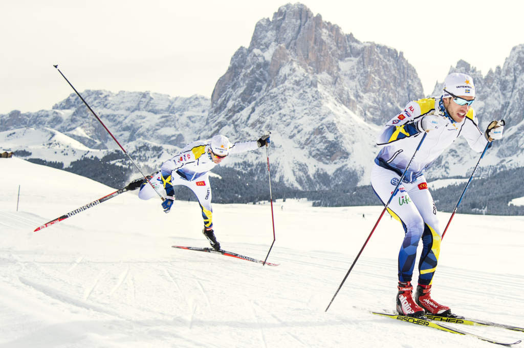svenska lngdskidlandslaget p trningslger i seiser alm. marcus hellner, lngdskidkare sverige, trning action landslaget