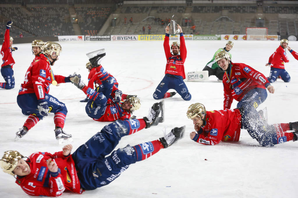 2017-03-25 STOCKHOLM
SM-finalen i bandy mellan Bollnäs och Edsbyn på Tele2 Arena. Edsbyn vann matchen med 3-1.
Foto: Stefan Jerrevång / 2800