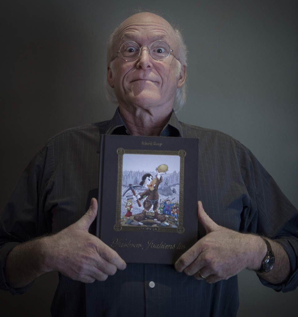 don rosa, serietecknare usa disney-tecknare, tecknar kalle anka