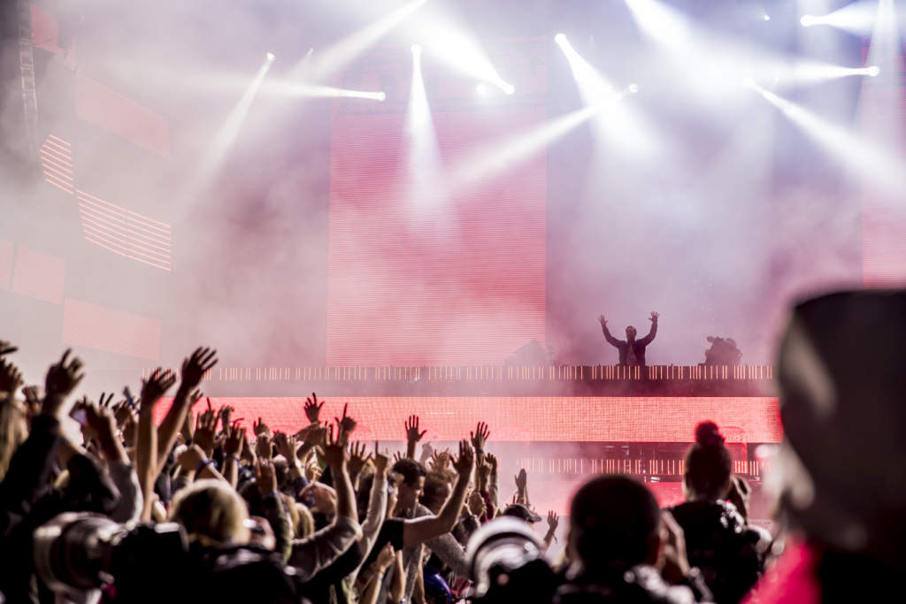 summerburst. david guetta, dj frankrike, scenbilder