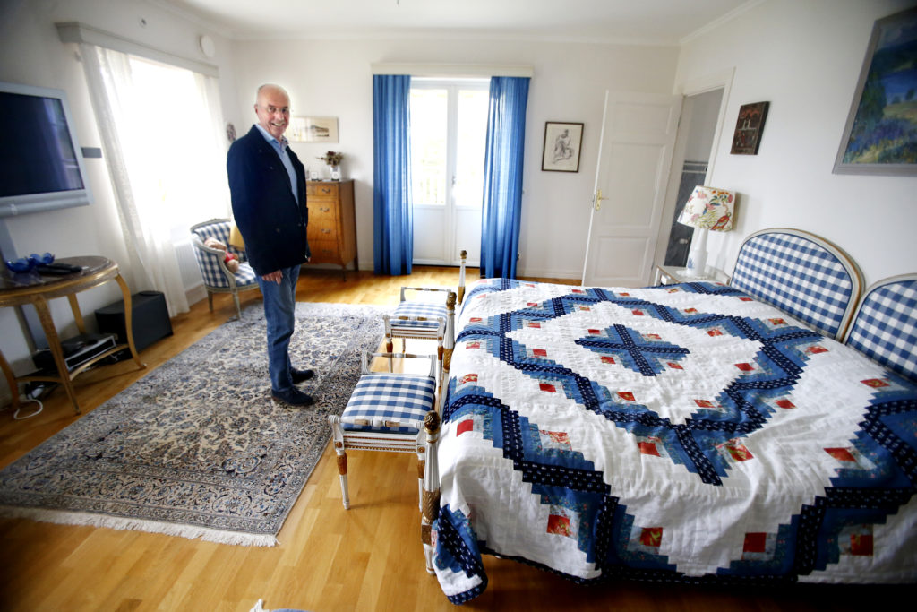 foto : foto: linn malmen /linn malmén : sven-gran eriksson svennis p sin herrgrd utanfr sunne aftonblade