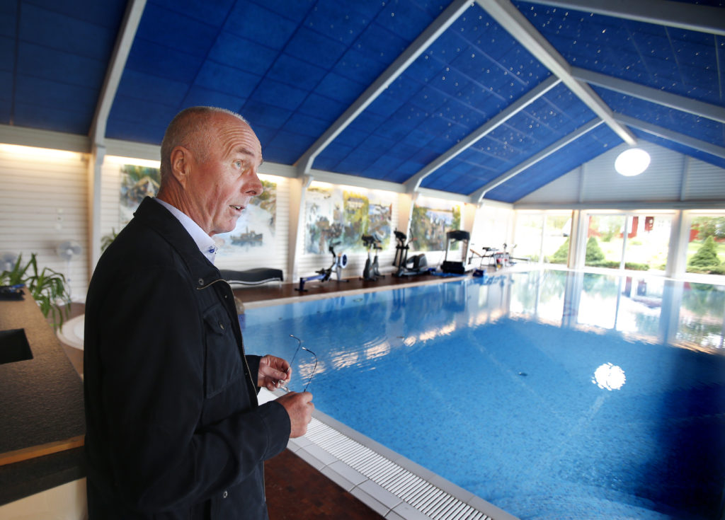 foto : foto: linn malmen /linn malmén : sven-gran eriksson svennis p sin herrgrd utanfr sunne aftonblade