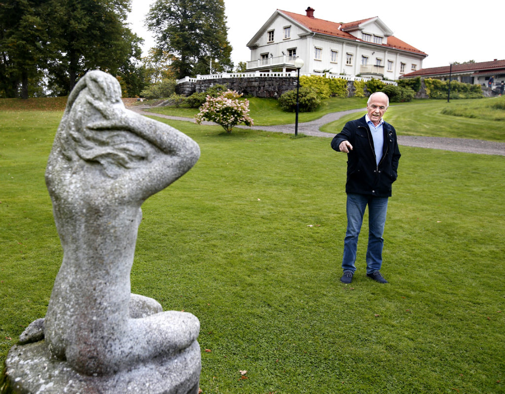foto : foto: linn malmen /linn malmén : sven-gran eriksson svennis p sin herrgrd utanfr sunne aftonblade