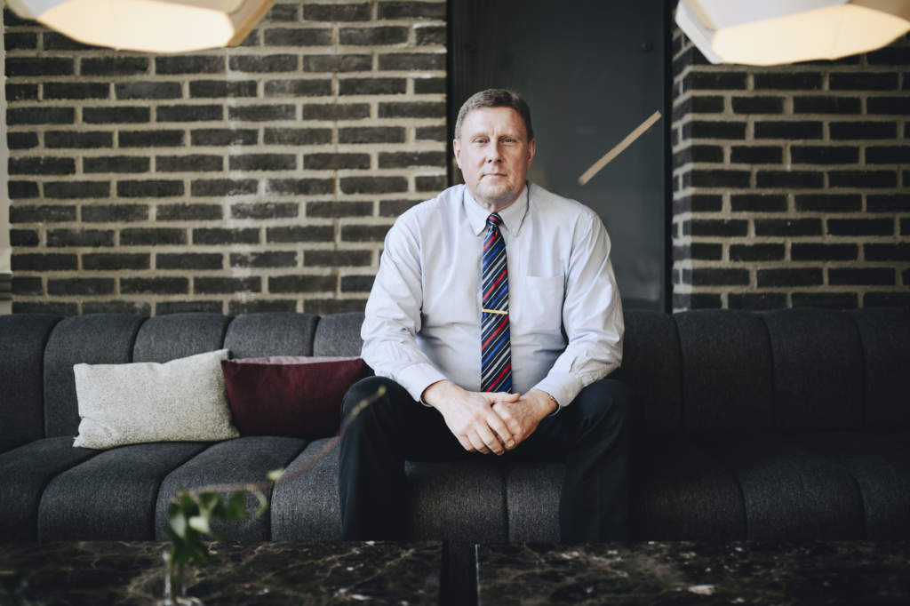 Håkan Franzén, hemmets försäkringsexpert på Trygg-Hansa. Foto: Sofia Nahringbauer