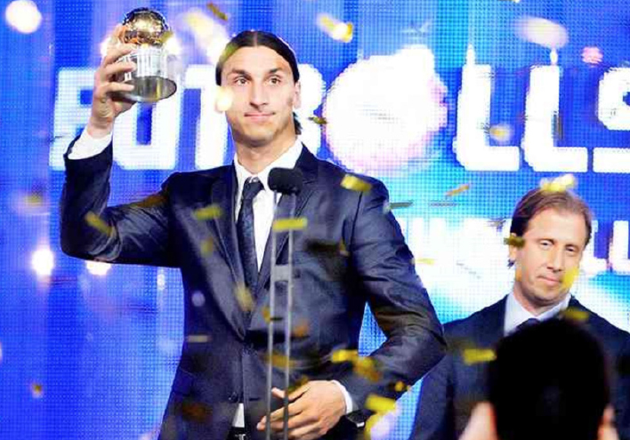 2012: ZLATAN IBRAHIMOVIC, PARIS SG