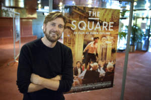 foto : jessica gow/tt : stockholm 20170823 ruben stlund p filmhuset i stockholm nr hans film the square utses till svensk kandidat till en oscarsnominering i kategorin bsta icke engelsksprkiga film. foto: jessica gow / tt / kod 1007